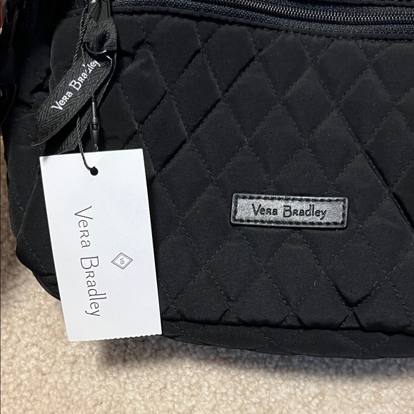 Vera Bradley Black Quilted Backpack - Picture 2 of 14